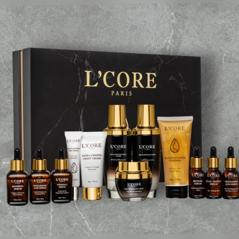 NIB L'CORE Paris Daily Routine Skincare Exclusive Set